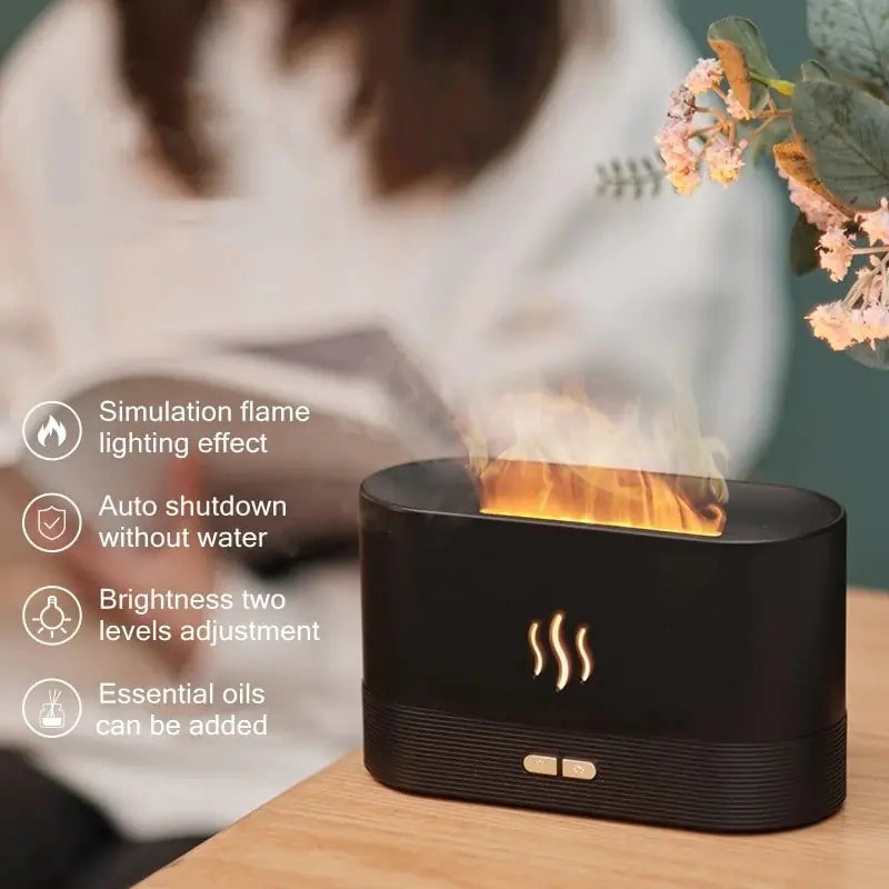 Soothing Flame Aroma Diffuser