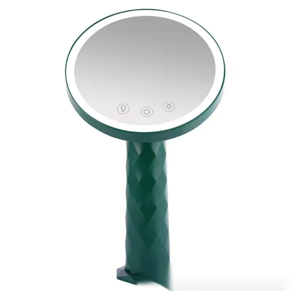 Tri-Fold Illuminating Makeup Mirror