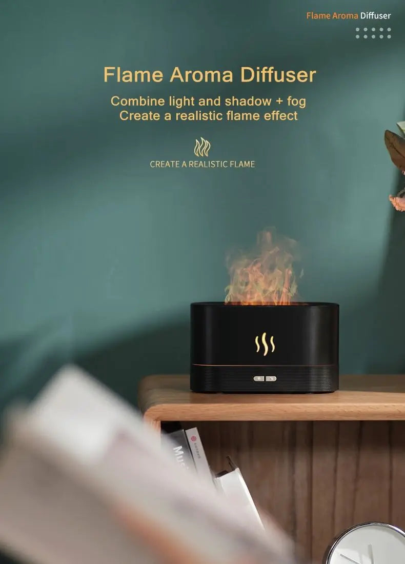 Soothing Flame Aroma Diffuser