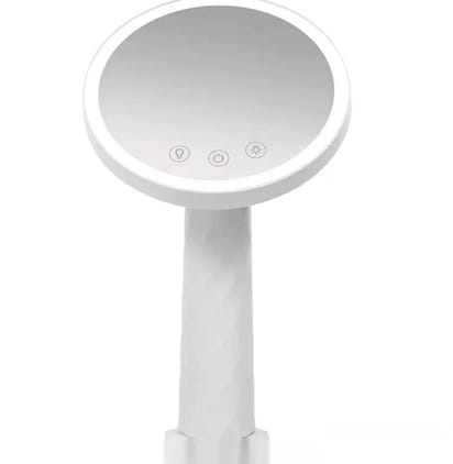 Tri-Fold Illuminating Makeup Mirror